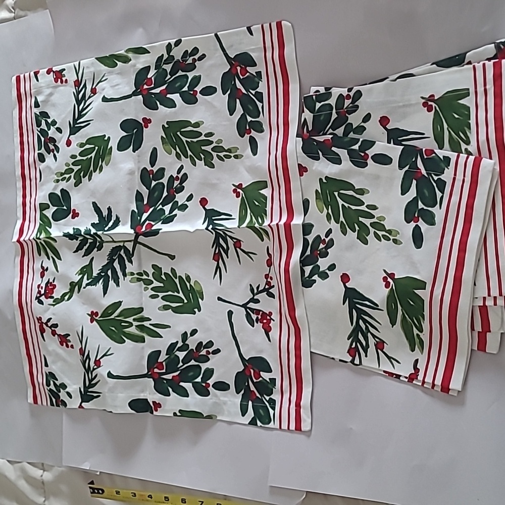 7 pack of juniperberry hand towels napkins kitchen linen